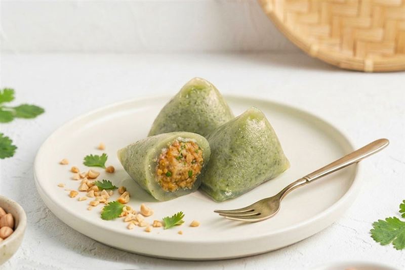 香菜花生冰心粽。（圖／品牌業者提供）