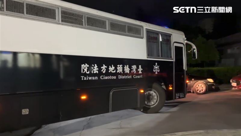 林宸佑將被原路載回監獄。（圖／翻攝畫面）