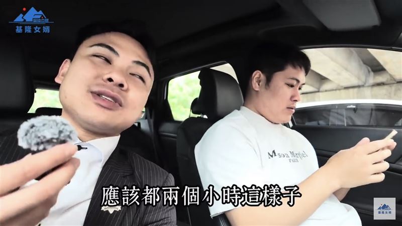 房仲子杰嚴重睡眠不足的情況下，子杰仍堅持每天進健身房進行兩小時的重訓與慢跑。（圖／翻攝自基隆女婿-房仲子杰YouTube）