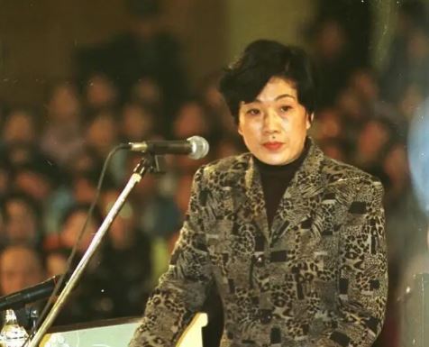 蔣豔萍曾留下一句驚人名言：「只有懂得開發男人價值的女人，才算真正高明。」。（圖／翻攝自百度百科）