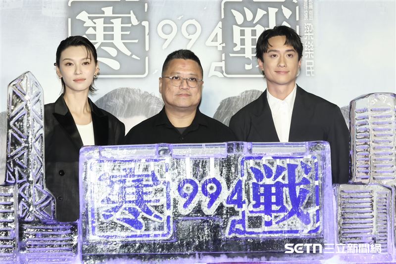 左起王丹妮、梁樂民與劉俊謙。（圖／記者田俊彥攝影）