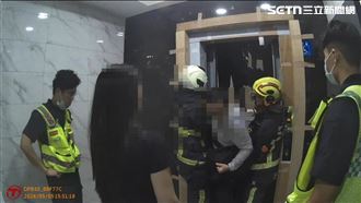 台中潭子看房困電梯！5人關車廂崩潰求救