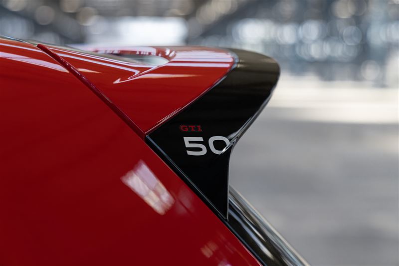 The Golf GTI EDITION 50紀念版。（圖／Volkswagen提供）