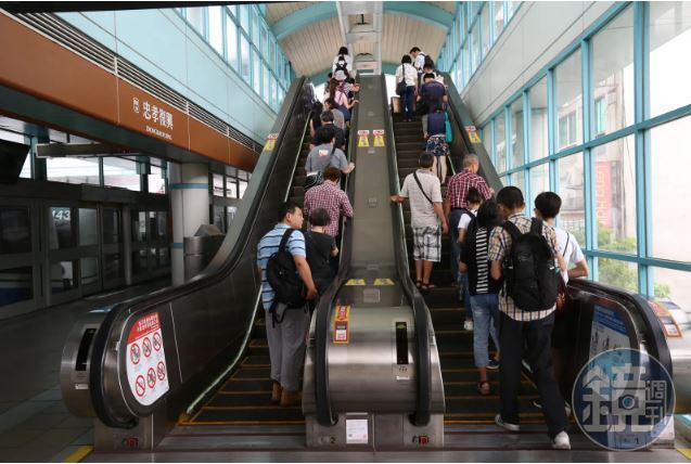 北捷新購列車將朝「4節車廂貫穿設計」規畫，比照高運量捷運模式，讓乘客可在整列車自由移動。（本刊資料照）