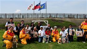 台中市消防局,搜救犬隊,救援能力,展示活動（圖／台中市消防局提供）