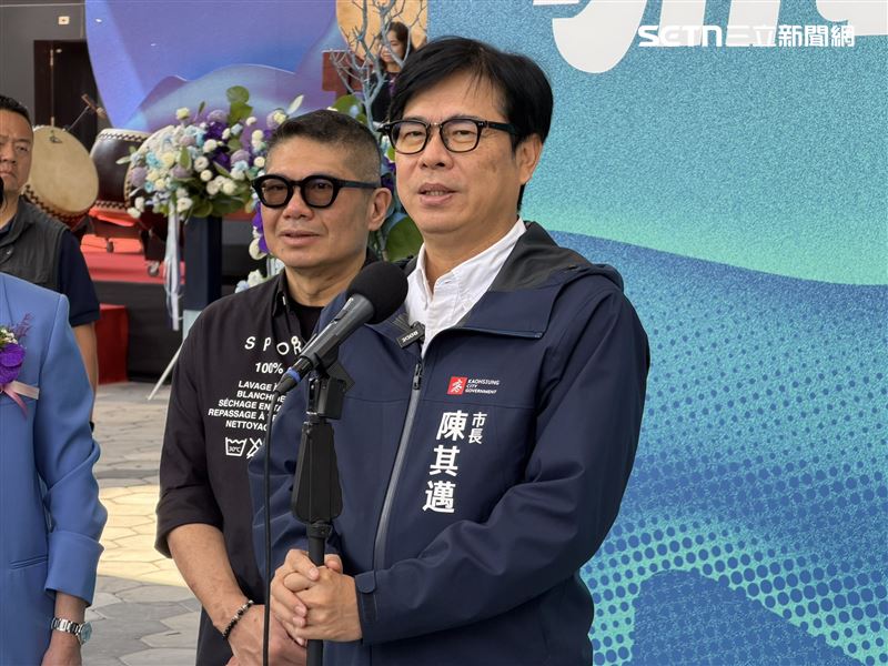 陳其邁今日出席活動時受訪指出，漢他病毒主要透過老鼠傳播，基本上不會人傳人，因此如何「阻斷傳播鏈」就顯得格外重要。（圖／翻攝畫面）