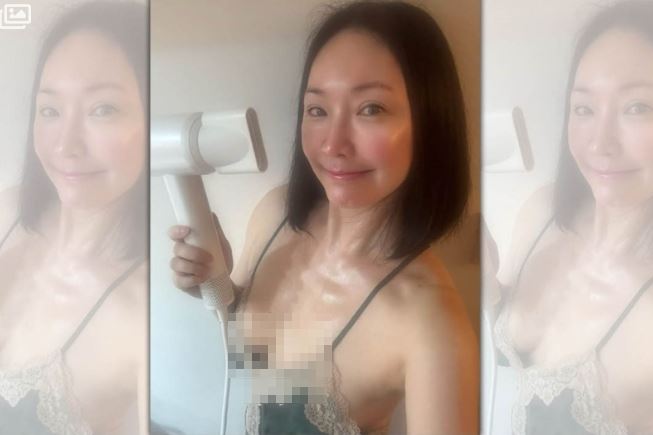 王俐人日前因穿著性感睡衣直播賣吹風機意外爆紅，之後又登上成人直播平台SWAG。（圖／翻攝自王俐人FB）