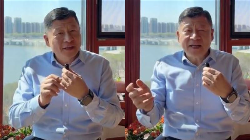長相太像習近平！中國博主剛破萬粉帳號就沒了！網友調侃：「不得不說，真的有點像。」（圖／翻攝自X平台）