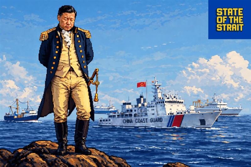 阻中國灰色地帶常態化，澳專家籲各國支援台灣海巡。（圖取自澳洲戰略政策研究所網頁aspistrategist.org.au）