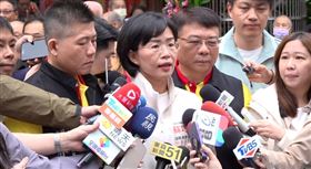 蘇巧慧出席板橋慈惠宮天上聖母聖誕遶境活動（圖／翻攝畫面）