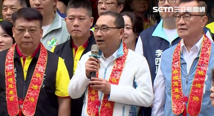 立法院會昨三讀通過「保衛國家安全及強化不對稱戰力計畫採購特別條例」，匡列為7800億元。對此，侯友宜回應表示，沒有國防就沒有台灣，軍購案既然朝野都已經通過了，就要趕快落實執行。（圖／翻攝畫面）