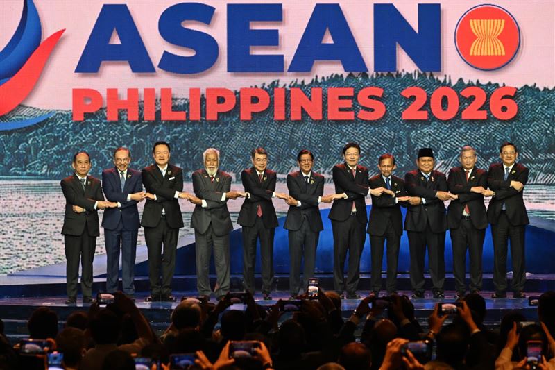 第48屆東南亞國家協會（ASEAN）峰會，8日在菲律賓中部大都會宿霧（Cebu）舉行，東協11國領袖全數出席。（圖／翻攝自X平台 @ASEAN）