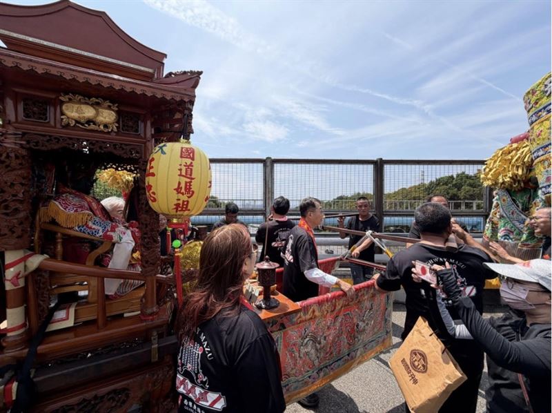 國道媽祖遶境。（圖／翻攝自西螺廣福宮老大媽粉絲專頁）