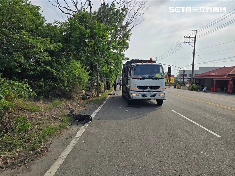 鬼切鑽縫駕駛到案後對於事發經過，一律推「不知道」。（圖／翻攝畫面）