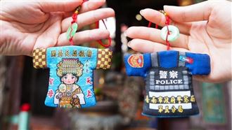 媽祖守護加持！台南警推防彈背心款小神衣
