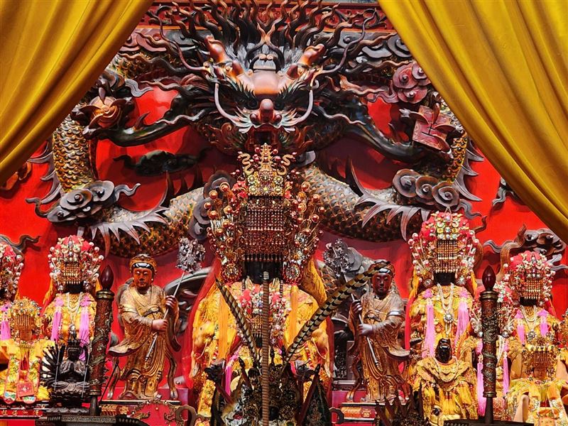 2026年國曆5月9日農曆3月23日是媽祖生日開大運！這3生肖「兔、雞、豬」財運大爆發、大賺金山、大翻身。圖為基隆北聖宮 報關媽。（圖／記者鍾志鵬攝影）
