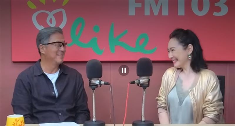 王俐人近日出席由王偉忠主持的廣播節目《欸！我說到哪裡了？》。（圖／翻攝自中廣流行網 i like radio）