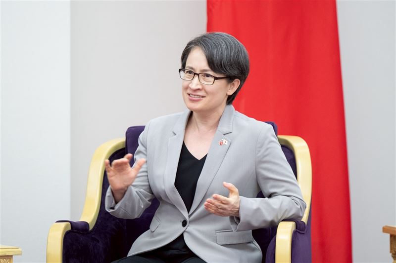 蕭美琴表示，不會放棄，會持續努力與朝野政黨溝通，期盼能儘速補足整體防衛體系所需的關鍵戰力（資料圖／總統府提供）
