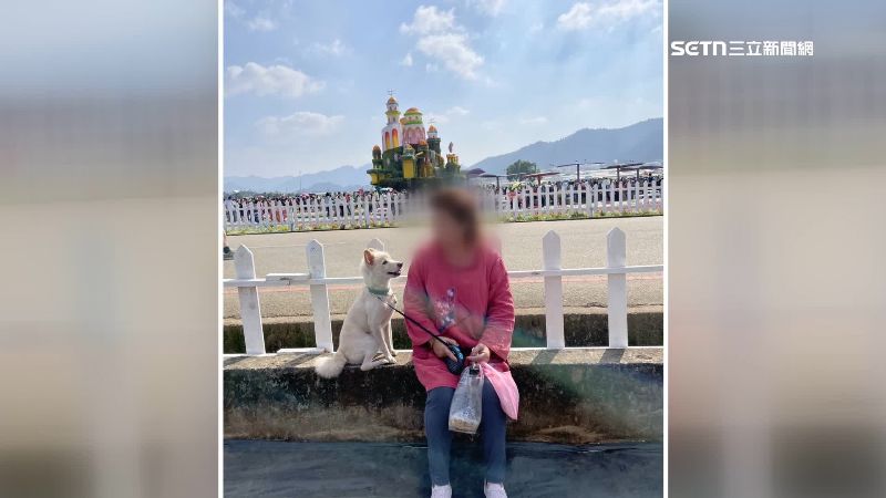 一家人時常帶著愛犬嘟嘟到處趴趴走
