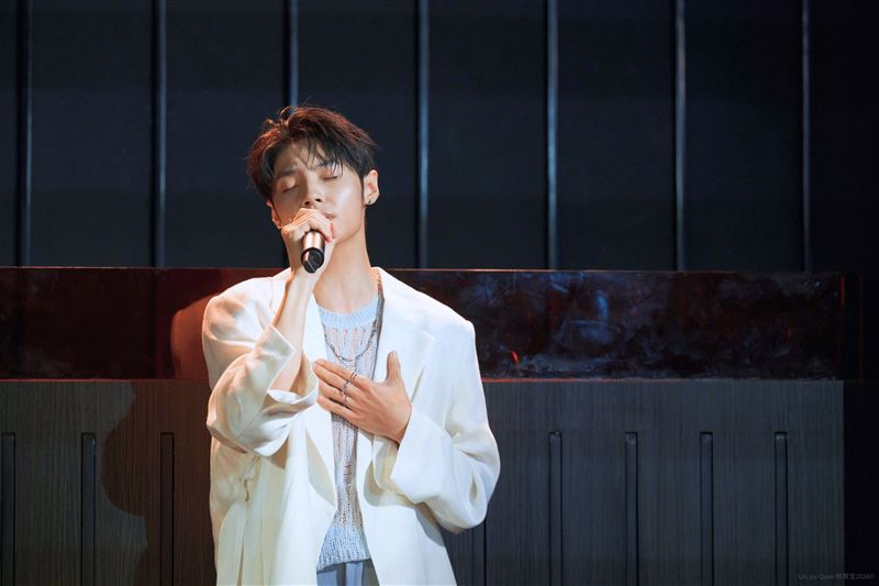 王君豪今舉辦「王君豪 Heaven Don&rsquo;t Have You新歌分享✕慶生會」，首唱新歌《Heaven don&rsquo;t have you》。（圖／TERIO inc.提供）