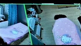聖宜診所監視器拍攝的畫面曝光。（圖／翻攝畫面）