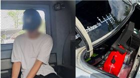 一名中國籍男子因車禍意外被發現藏匿炸藥軍火，被警方逮捕後坦言原本打算發動「自殺式攻擊」。（圖／翻攝自《泰國日報》）