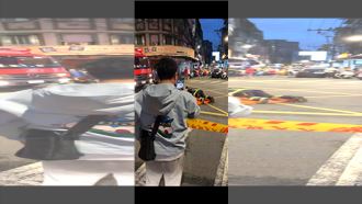 女消防出勤遭拍翹臀　警鎖定噁男通知到案