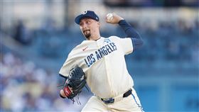 道奇王牌左投史奈爾（Blake Snell）10日迎來本季初登板。（圖／美聯社／達志影像）