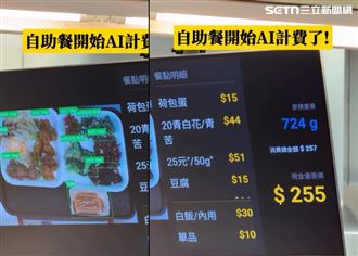 台中自助餐AI計價！網喊貴 業者:客訴變少
