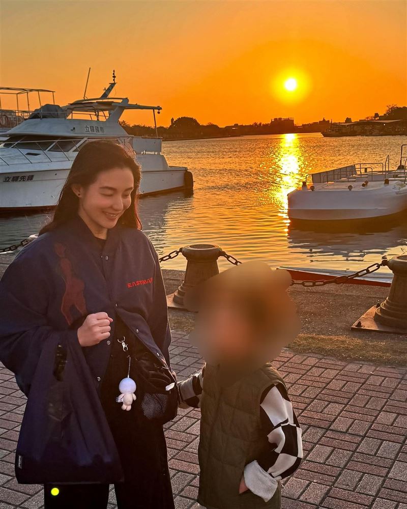 歐陽靖被兒子的話深受感動，現在進入快樂媽媽階段。（圖／翻攝自歐陽靖臉書）