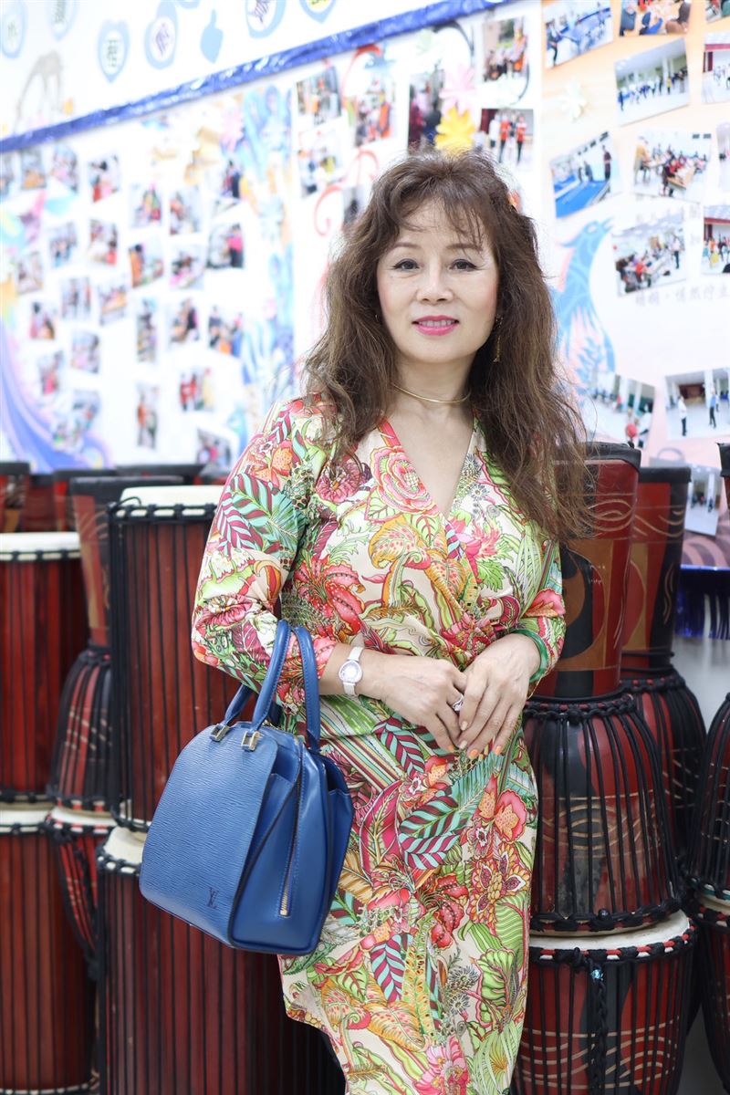 曹雨婷歡慶母親節。（圖／記者鄭孟晃攝影）