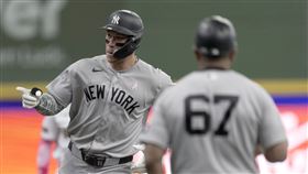 賈吉（Aaron Judge）敲出本季第16轟。（圖／路透社／達志影像）