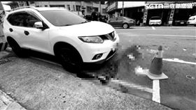 台中市北區益華路與健行路口今（11）日清晨發生嚴重死亡車禍。（圖／翻攝畫面）