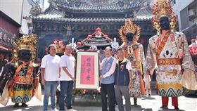 嘉義城隍廟吉祥社、艋舺青山宮義安社，百年情誼、再續前緣。（圖／主辦單位提供）