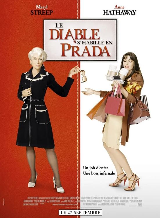 《穿著Prada的惡魔2》20年後回歸票房炸裂。3大女主角顏值狀態逆天掀全球暴動,整型外科名醫潘致皓醫師破解分析她們的 凍齡秘密。圖為2006年電影海報(圖/翻攝自豆瓣電影)