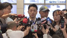 蔣萬安受訪回應時事。（圖／翻攝畫面）
