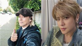 莫少聰（左）遭指撞臉羅志祥（右）。（組合圖／翻攝自抖音、IG）