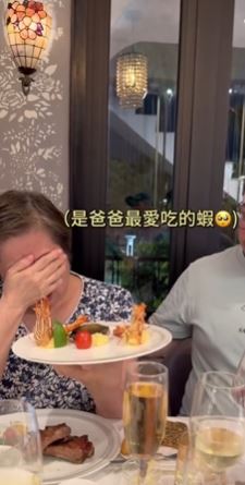 突然上了一道林春銘生前喜愛料理。（圖／翻攝自林逸欣 Shara臉書）