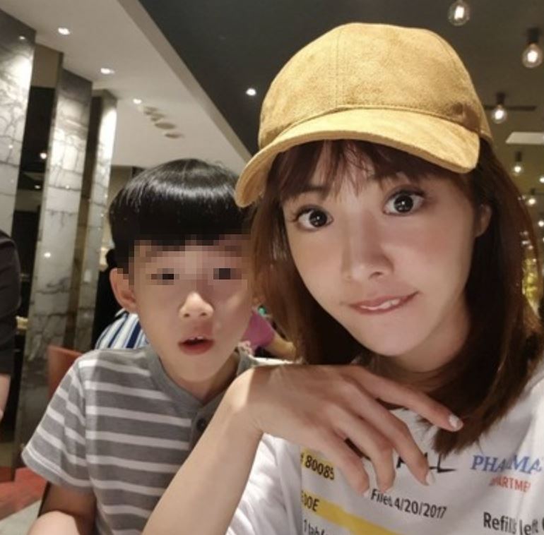 蔡依林多年前曾發文與姪子合照,笑說和小鮮肉約會。(圖/翻攝自IG @jerry.lin.52687)