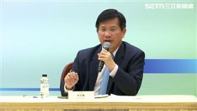 林佳龍出席「2026年『世界衛生大會』（WHA）推案及『台灣智慧醫療與健康產業展』雙部長行前記者會」（圖／翻攝畫面）