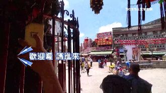 朝天宮藏門鈴進香專用！神明到了迎接入廟