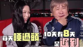 胡瓜爆料 Emma 的求學往事，直言她以前上課「10天有8天都在遲到」。（圖／翻攝自下面一位Youtube）