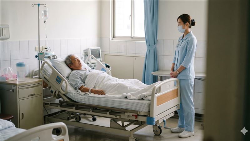 洗腎男偷摟護理師2秒:抱了降血壓!慘了