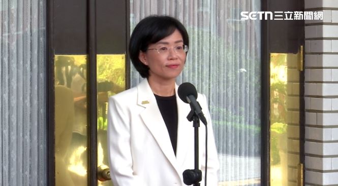 蘇巧慧議場前受訪(圖/翻攝畫面)