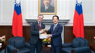 接見美懷州長　總統：打造更具韌性供應鏈