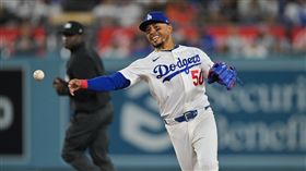 貝茲（Mookie Betts）從受傷名單中歸隊。（圖／路透社／達志影像）