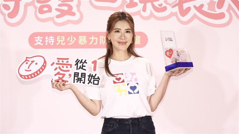 小禎外型亮眼。（圖／記者田俊彥攝影）