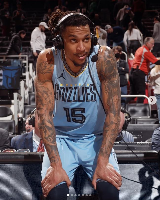 NBA曼菲斯灰熊隊前鋒克拉克（Brandon Clarke）驚傳驟逝，得年29歲，消息已獲球團與經紀公司證實，震驚全球籃壇。（圖／翻攝自IG @Brandon Clarke）