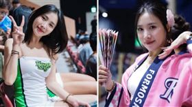 少少自《我愛黑澀會》出道後，近年啦啦隊雙棲發展，甜美形象累積不少人氣。（圖／翻攝自少少IG）