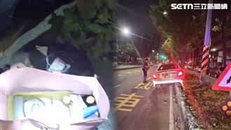 做工仔人自撞…一袋秘寶藏騎樓！結局反轉